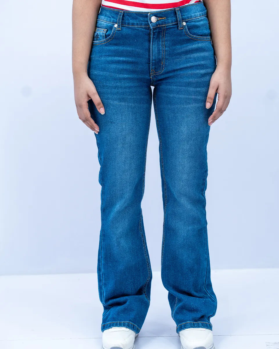 Women’s Mid Blue Denim Jeans