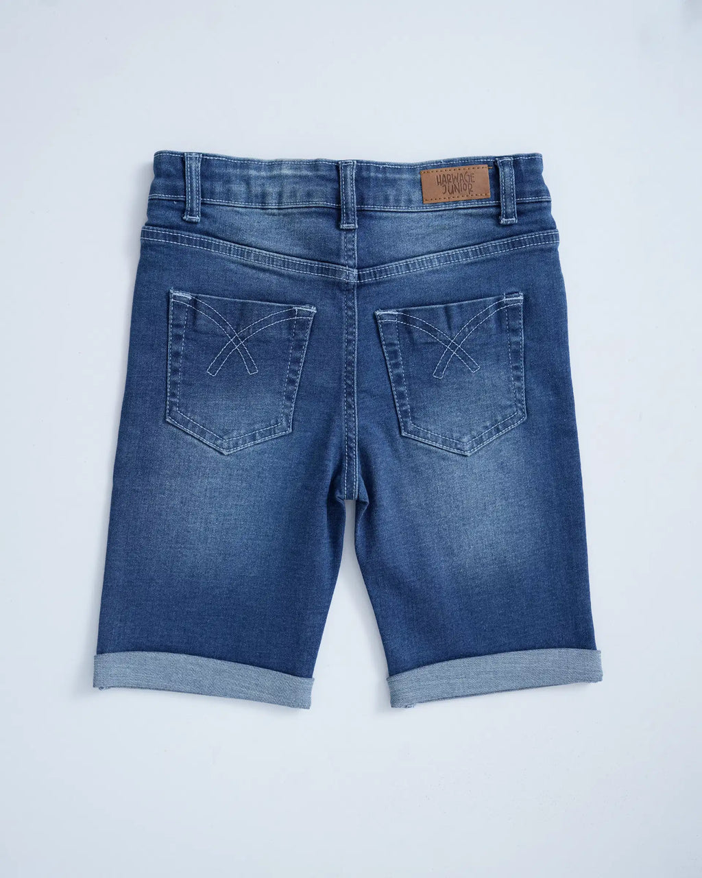 Mid Blue Summer Denim Shorts