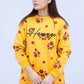 Women’s Mustard Regular Fit Sweatshirt
