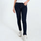 Navy blue slim denim