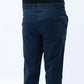 Navy casual jogger trousers
