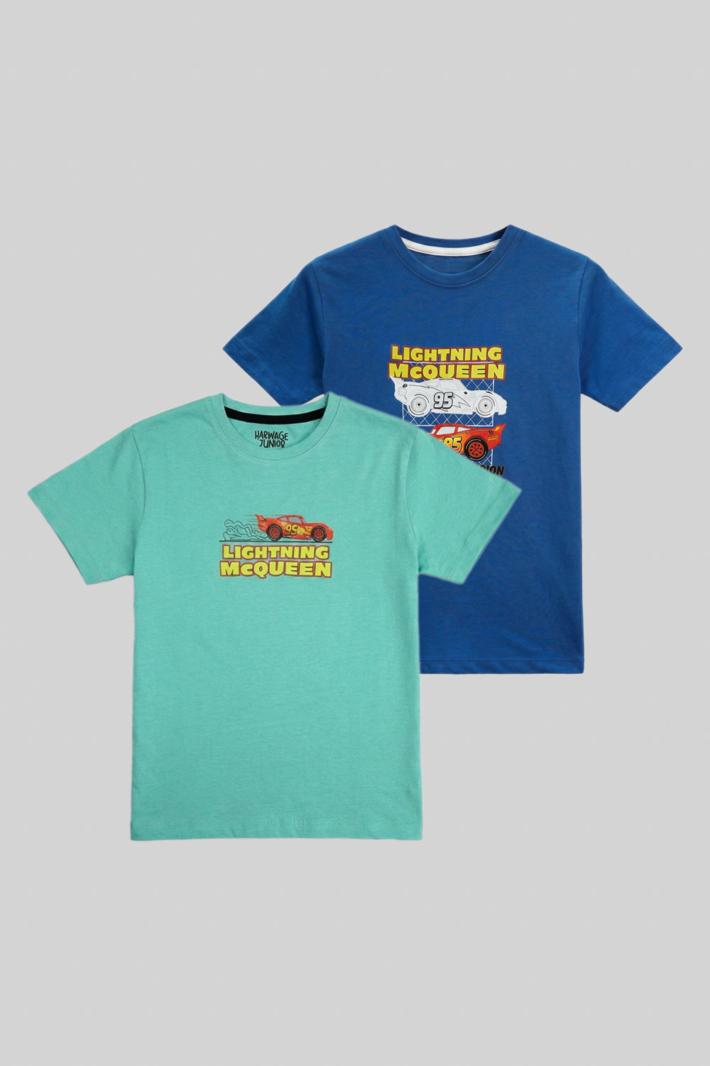 Junior Kids Pack of Two T-Shirt – Bule & Sapphire