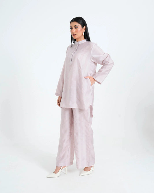 Pink co-ord set side view