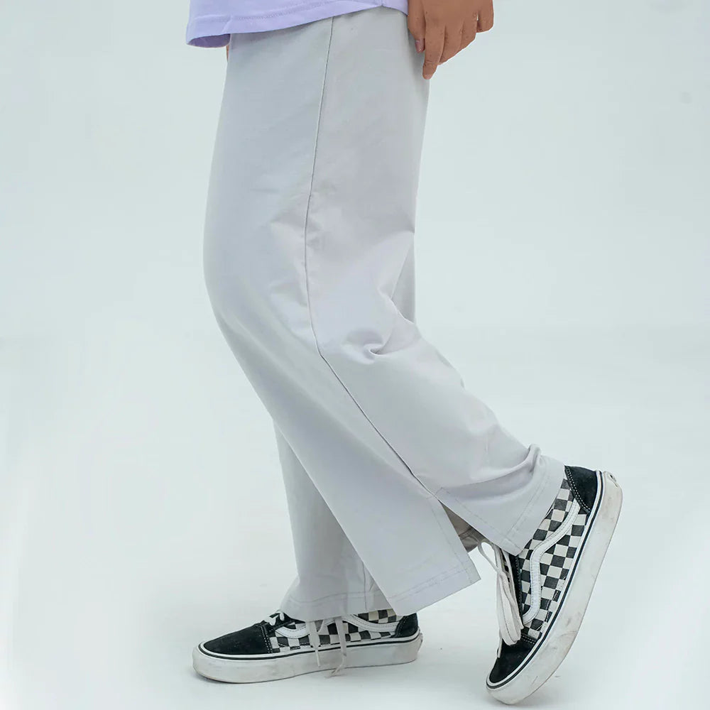 Women Basic Wide Leg Trousers - 2 Colors - Harwage