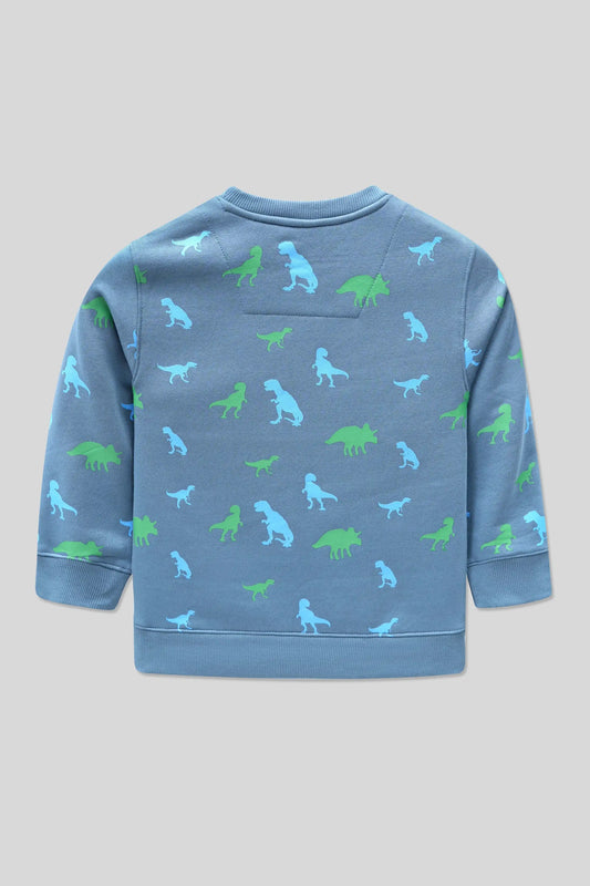 Rotary Print Sweatshirt – Fungi