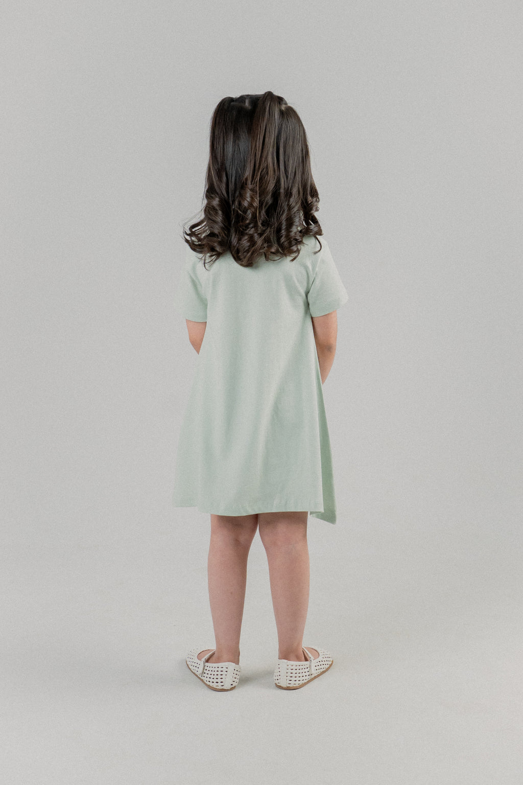 Girls Salt & Sea Graphic Frock – Mint Green