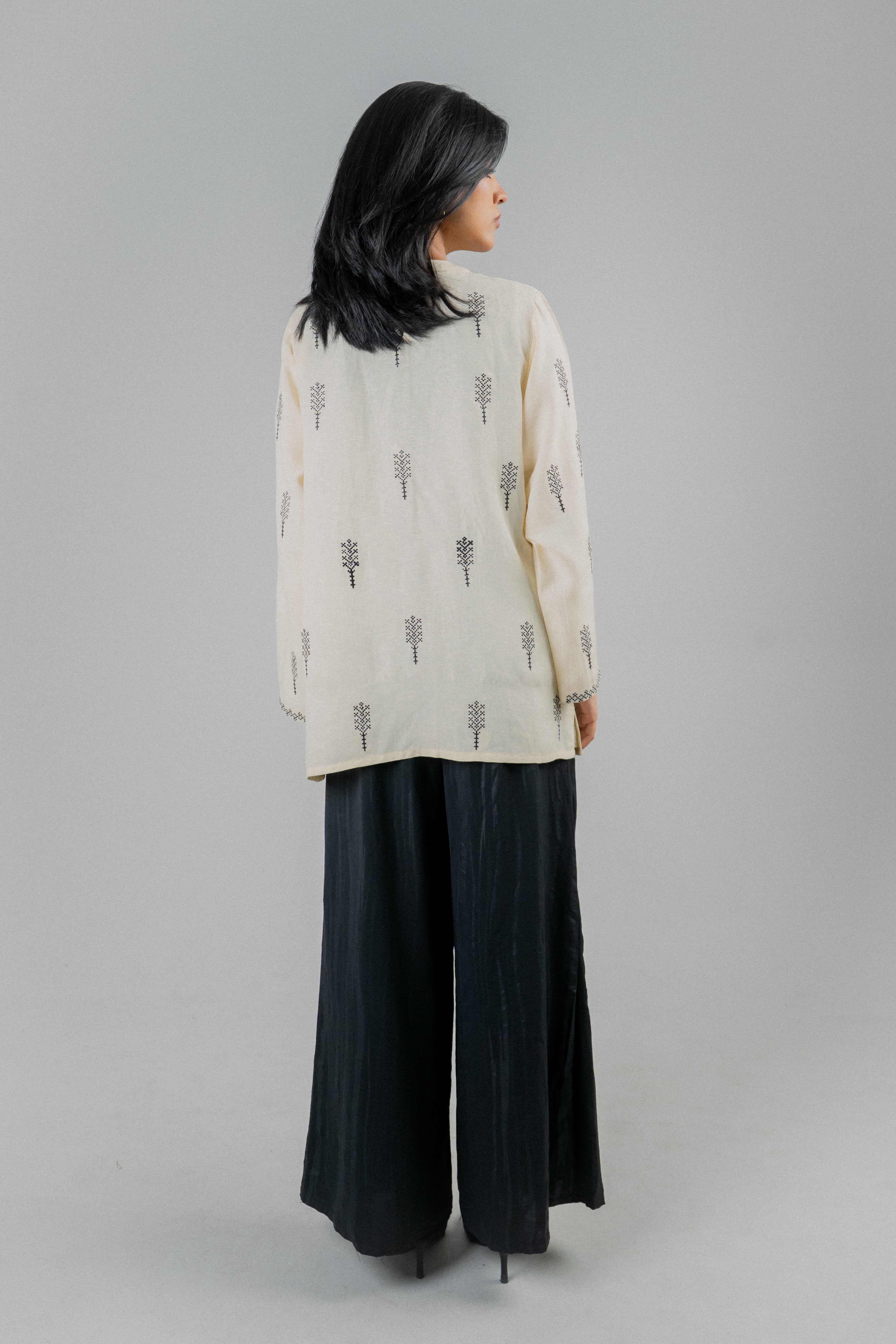 Women's Cotton Shirt – Off White