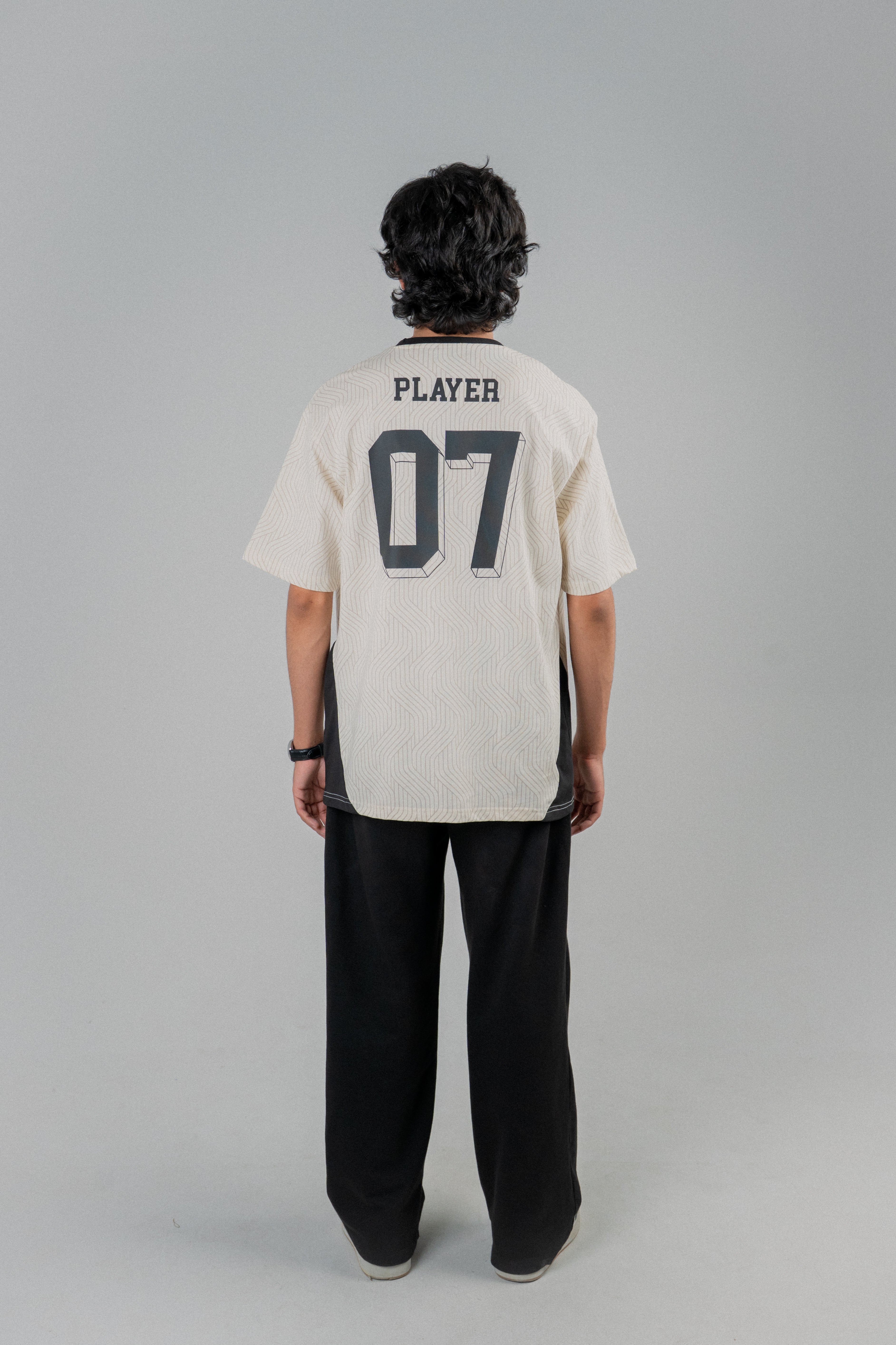 Men's Oversized T-Shirt – Oatmeal
