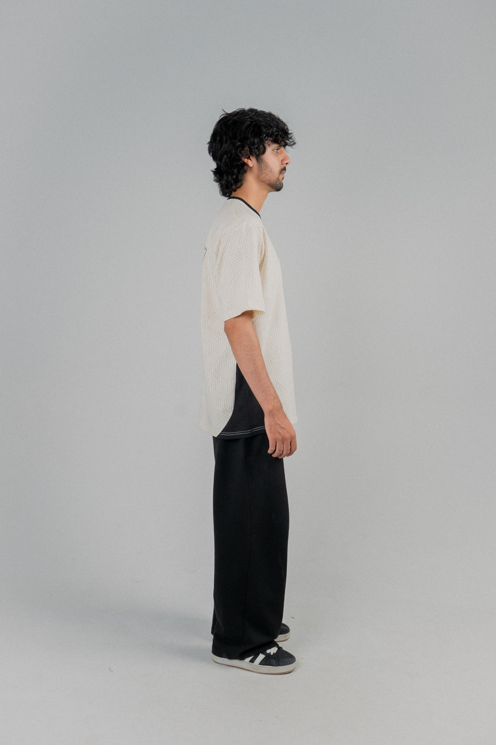 Men's Oversized T-Shirt – Oatmeal