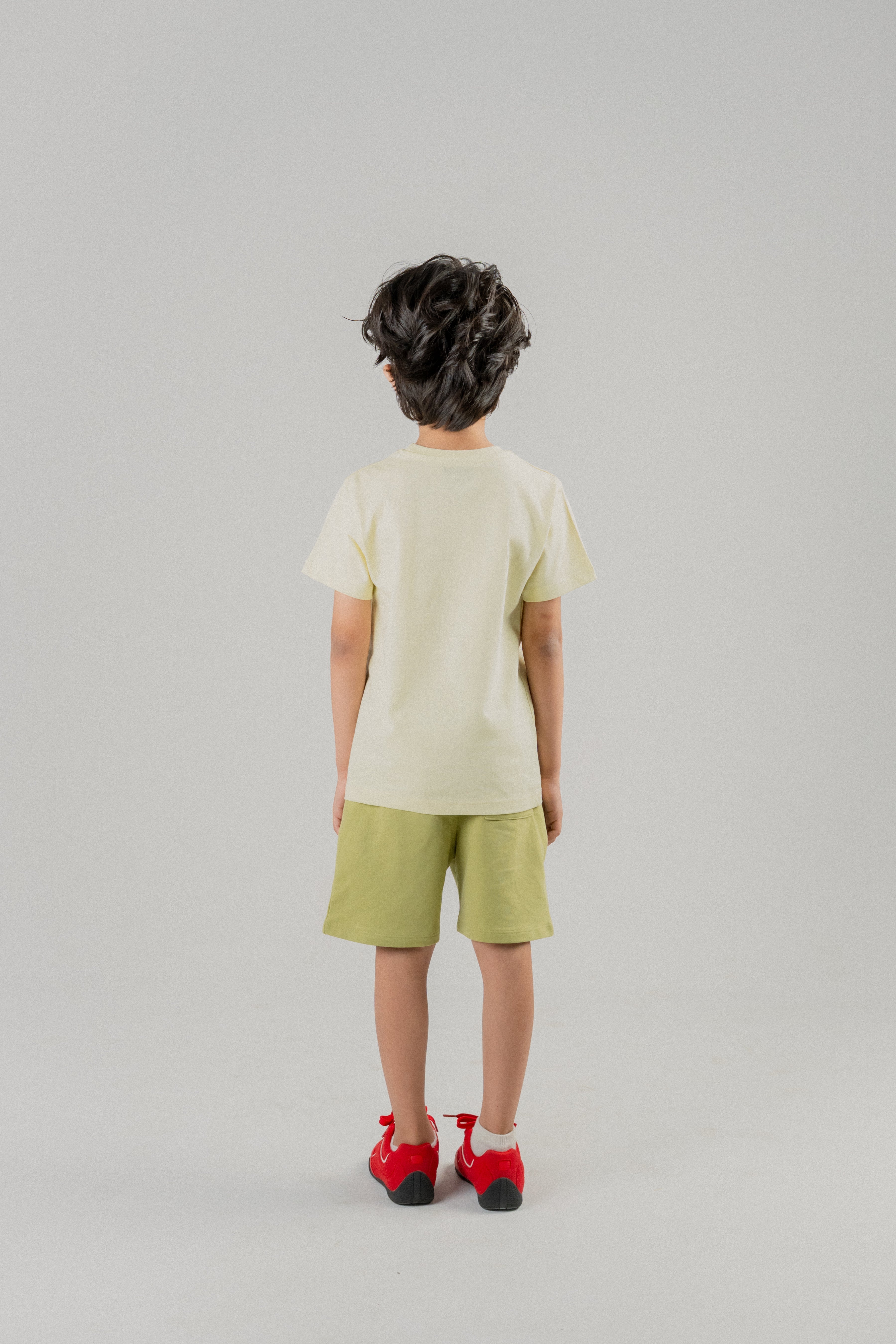 Boys Peanuts Snoopy Colorblock T-shirt– White & Blue