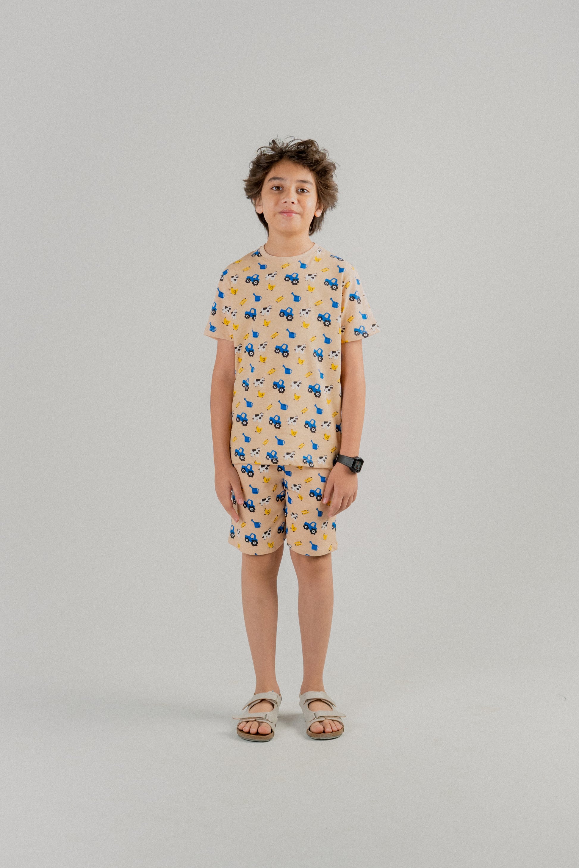 Junior Boys CO-ORD SET - Ivory Cream