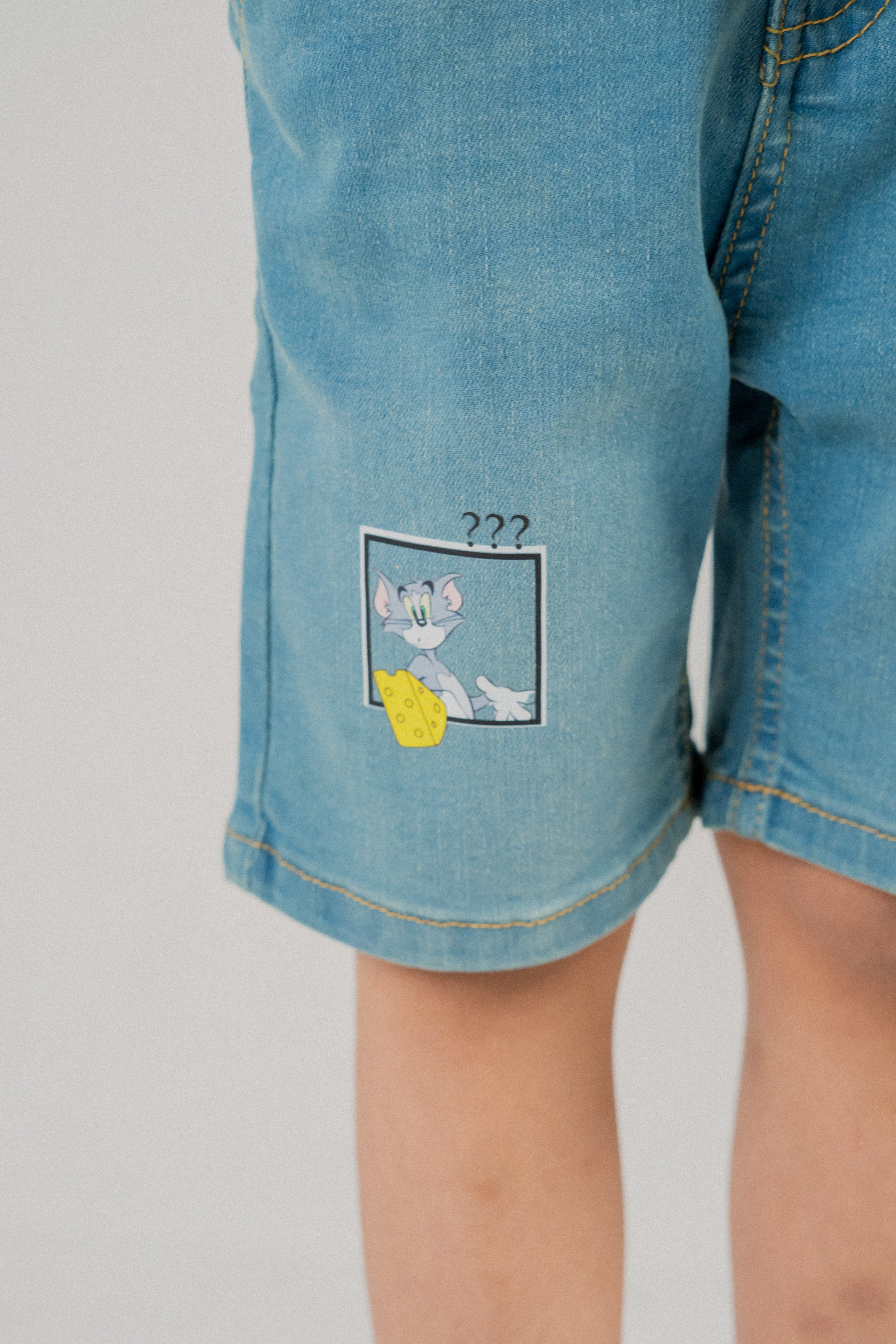 Boys Denim Short - Dirty Wash