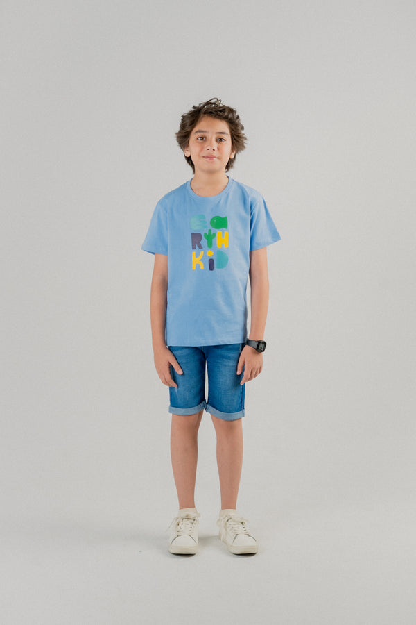Modern Junior Boys T-shirt – Gray Dawn