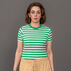 Women Striped T-Shirt - 5 Colors