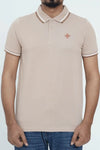 Men’s sand dollar contrast tipping polo shirt