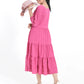Stylish Women’s Pink Maxi Dress