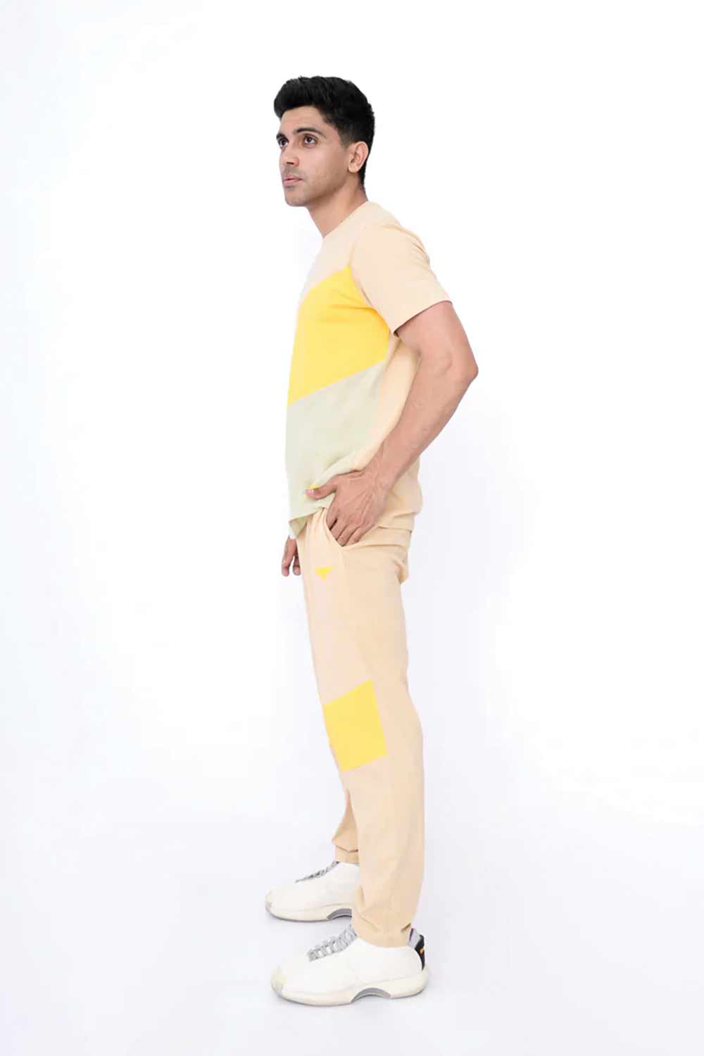 Two Piece Set Cut & Sew - Almond Buff