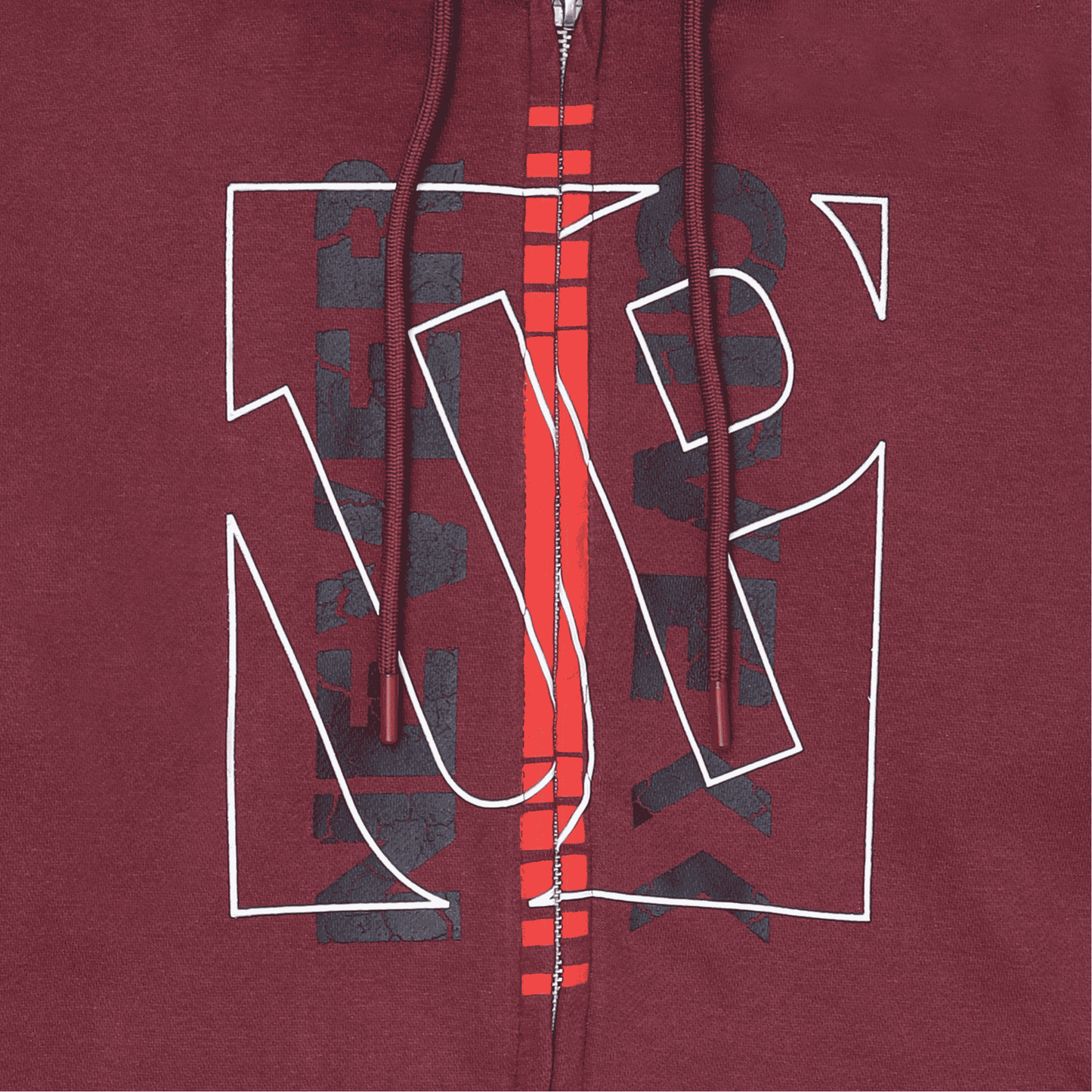 Men Regular Fit Hoodie - Maroon - Harwage