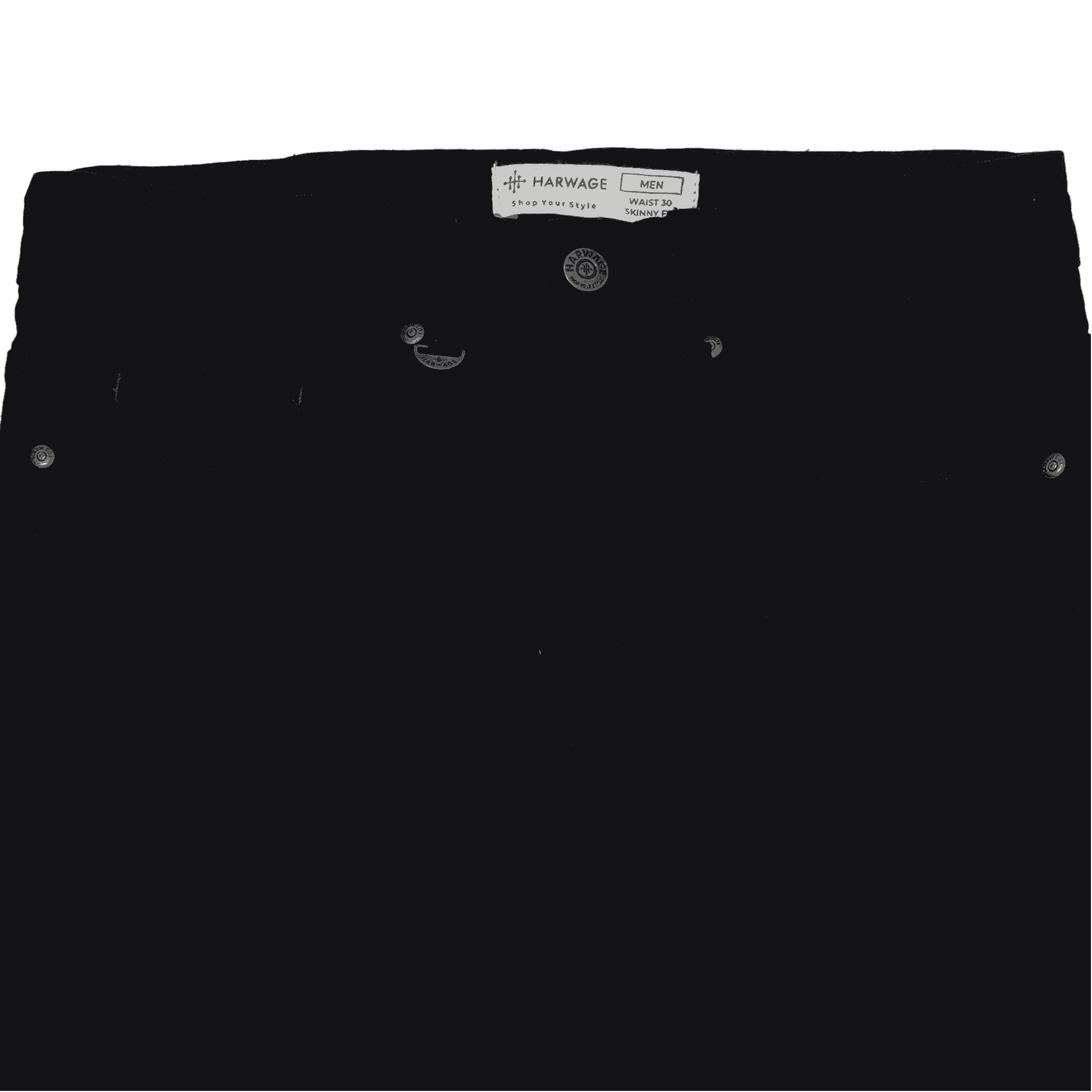 Women Slim Fit Denim Jeans - Black - Harwage