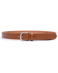 Women Basic Buckle Belt – Mustard