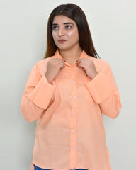 Women Basic Half Placket Shirt – 3 Colors