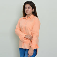 Women Basic Half Placket Shirt – 3 Colors