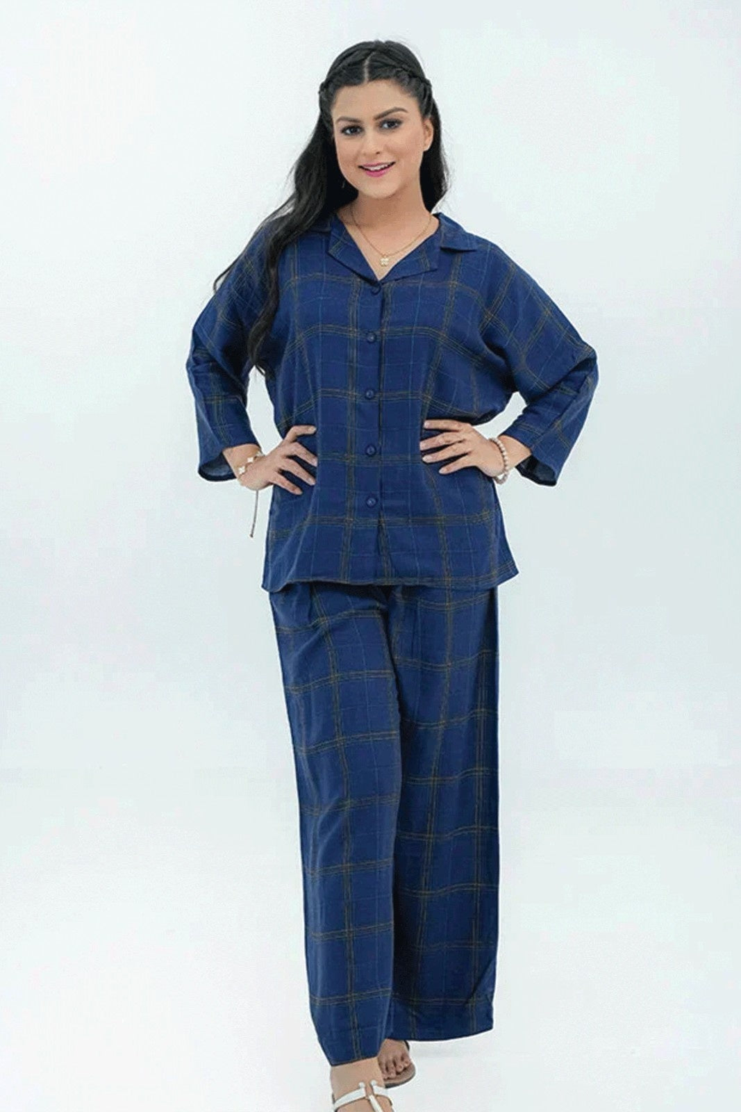 Women Basic Co-Ord Set –c