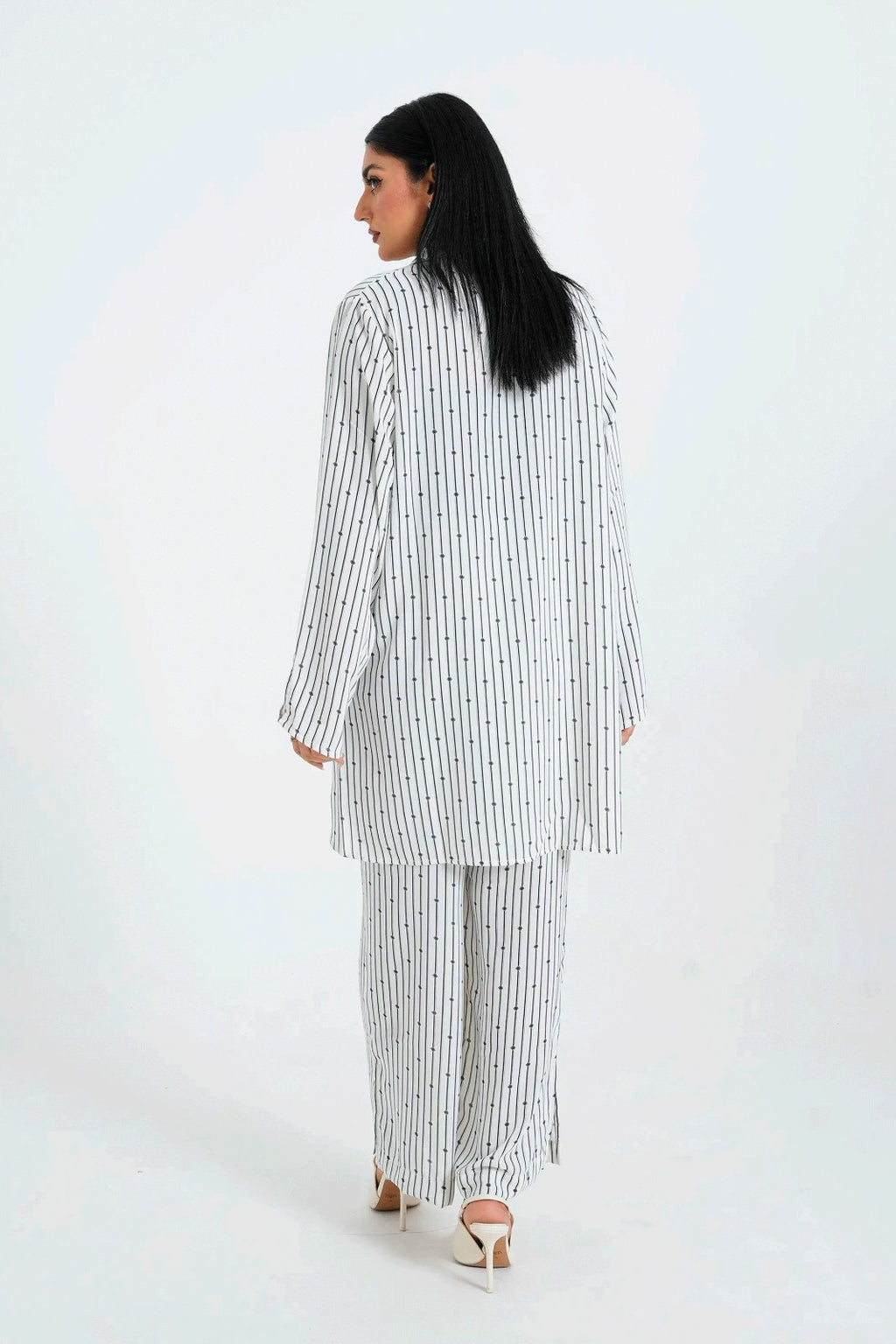 Women Co ord Set - White