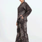 Women Leopard Print Co-Ord Set