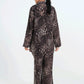 Women Leopard Print Co-Ord Set