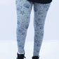 Women Printed Leggings – Grey