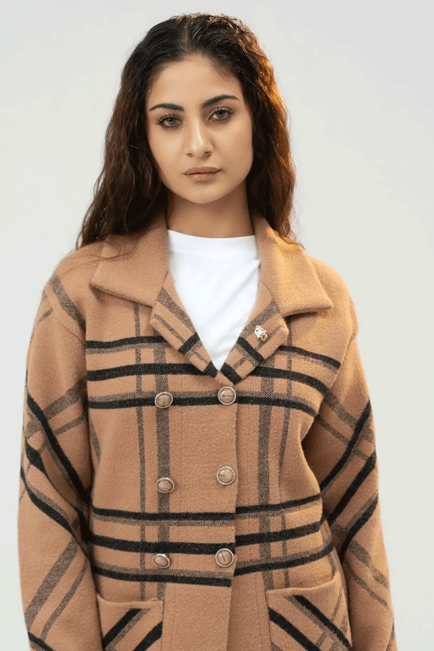 Women Regular Fit Jersey – Beige