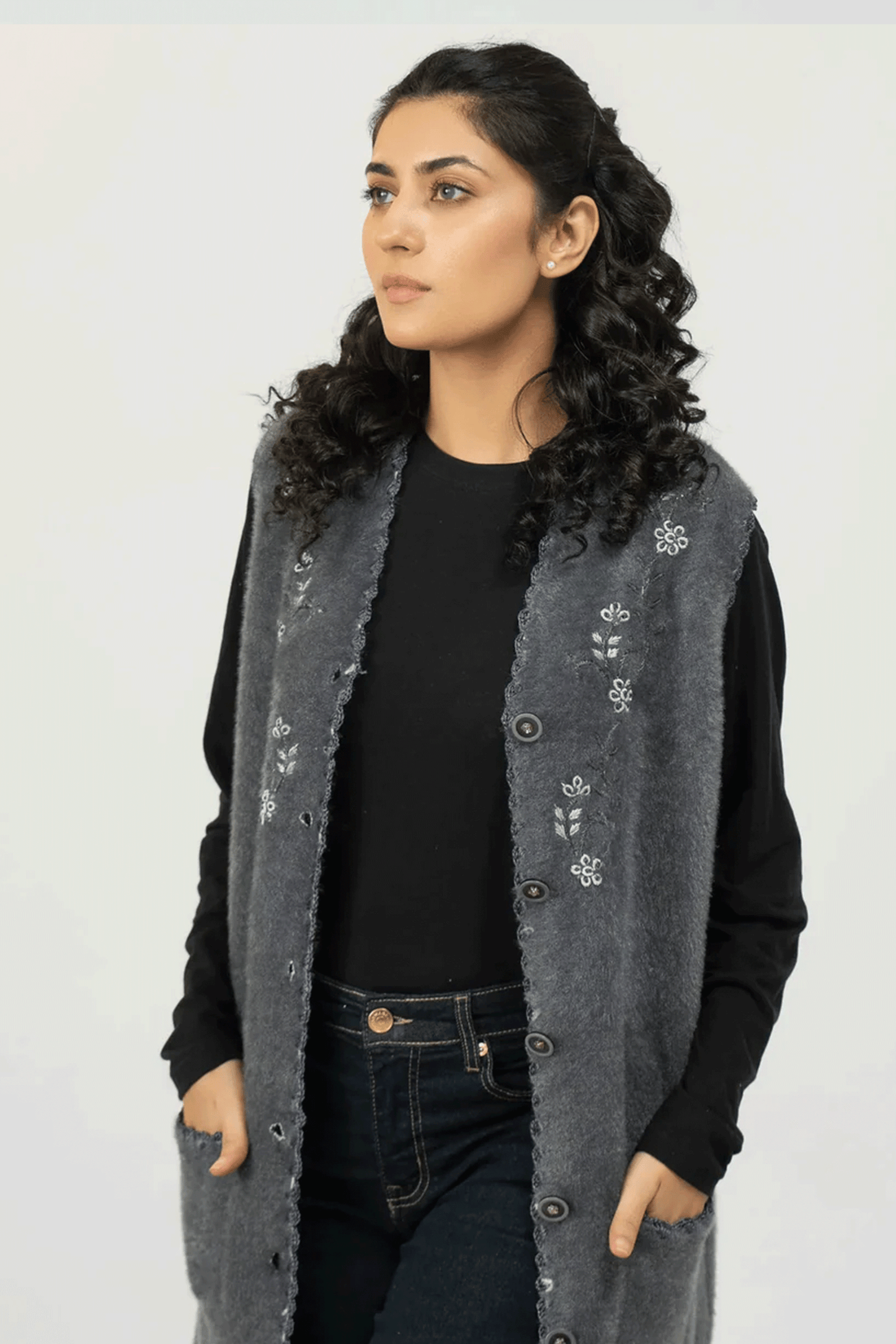 Women Regular Fit Sleeveless Jersey – Grey