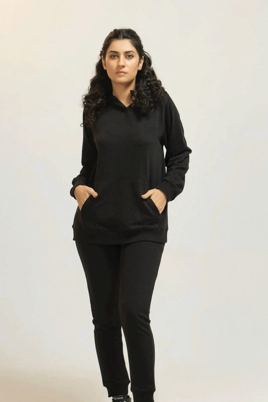 Women Tracksuit Regular - Black