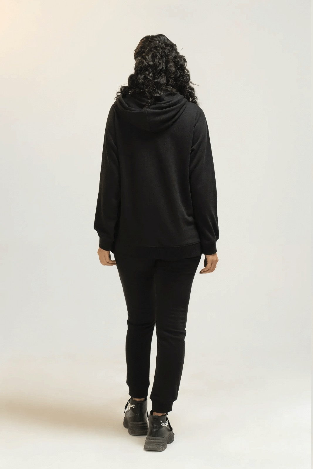 Women Tracksuit Regular - Black