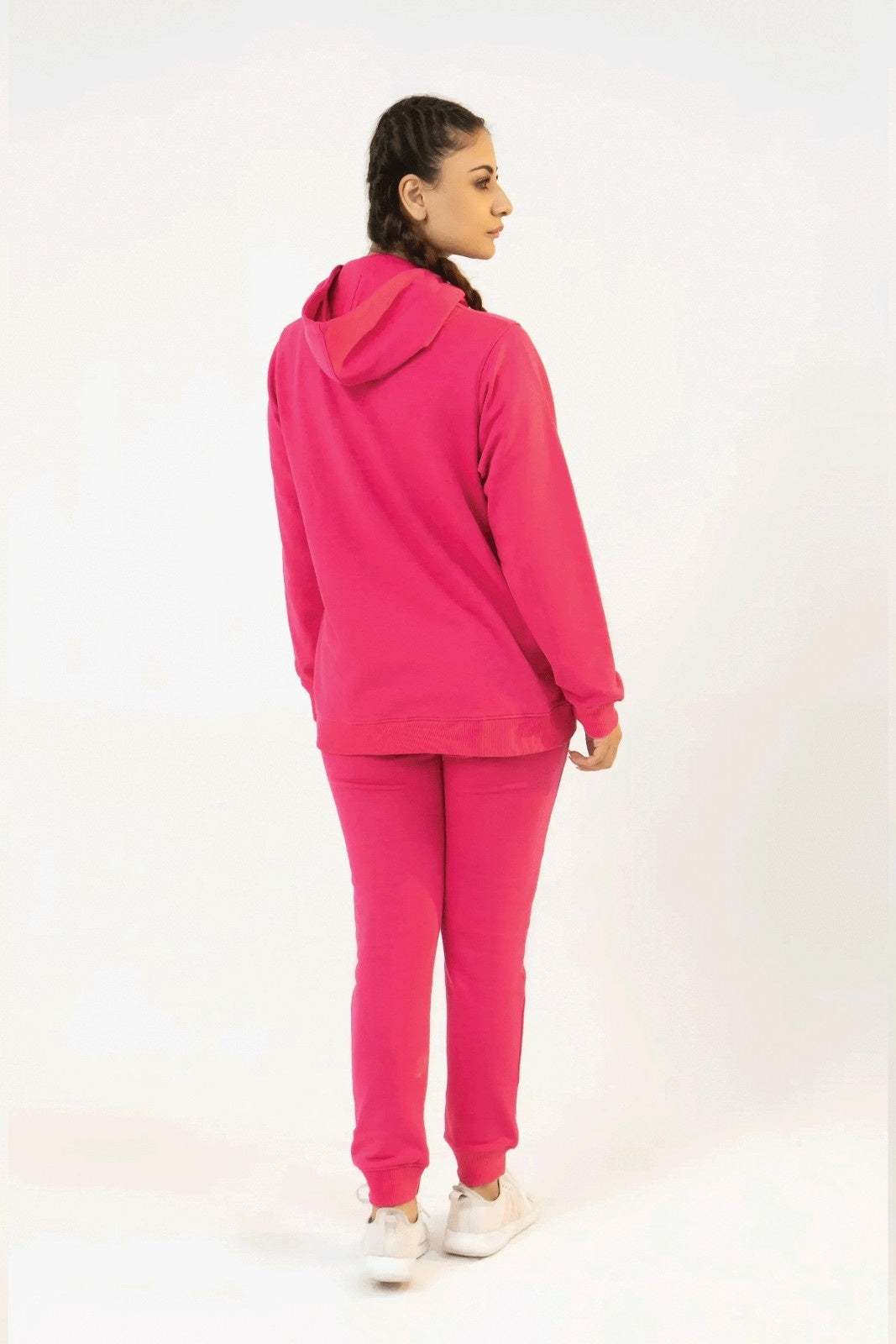 Women Tracksuit Regular - Fuchsia Pink