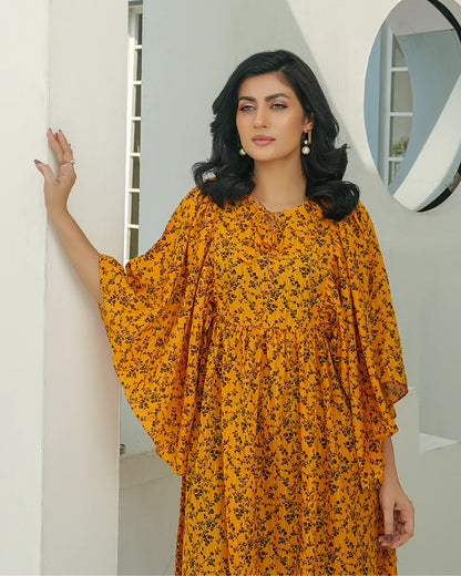 Women Long Shirts - Orange