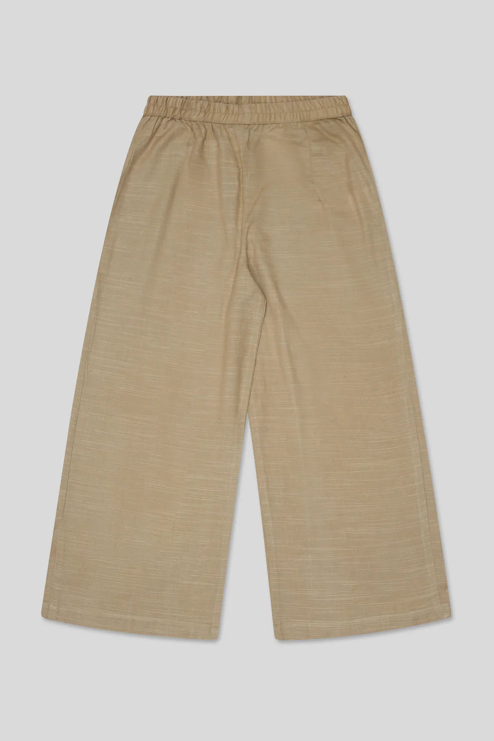 Women’s Beige Wide Leg Pants