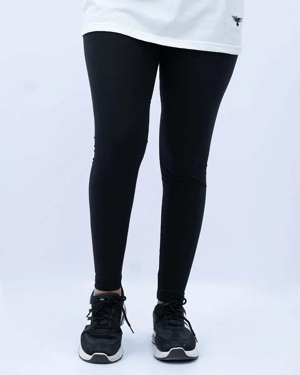 Women’s Black Plain Tights