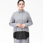 Women Denim Grey Co-Ord Set perfect for casual or semi-formal wear, offering comfort and style in a grey denim look