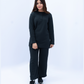 Women Plain Co-Ord Set - Black