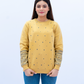 Women Sweatshirt Regular Fit - Beige