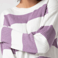 Women’s Cardigan - White & Lavender