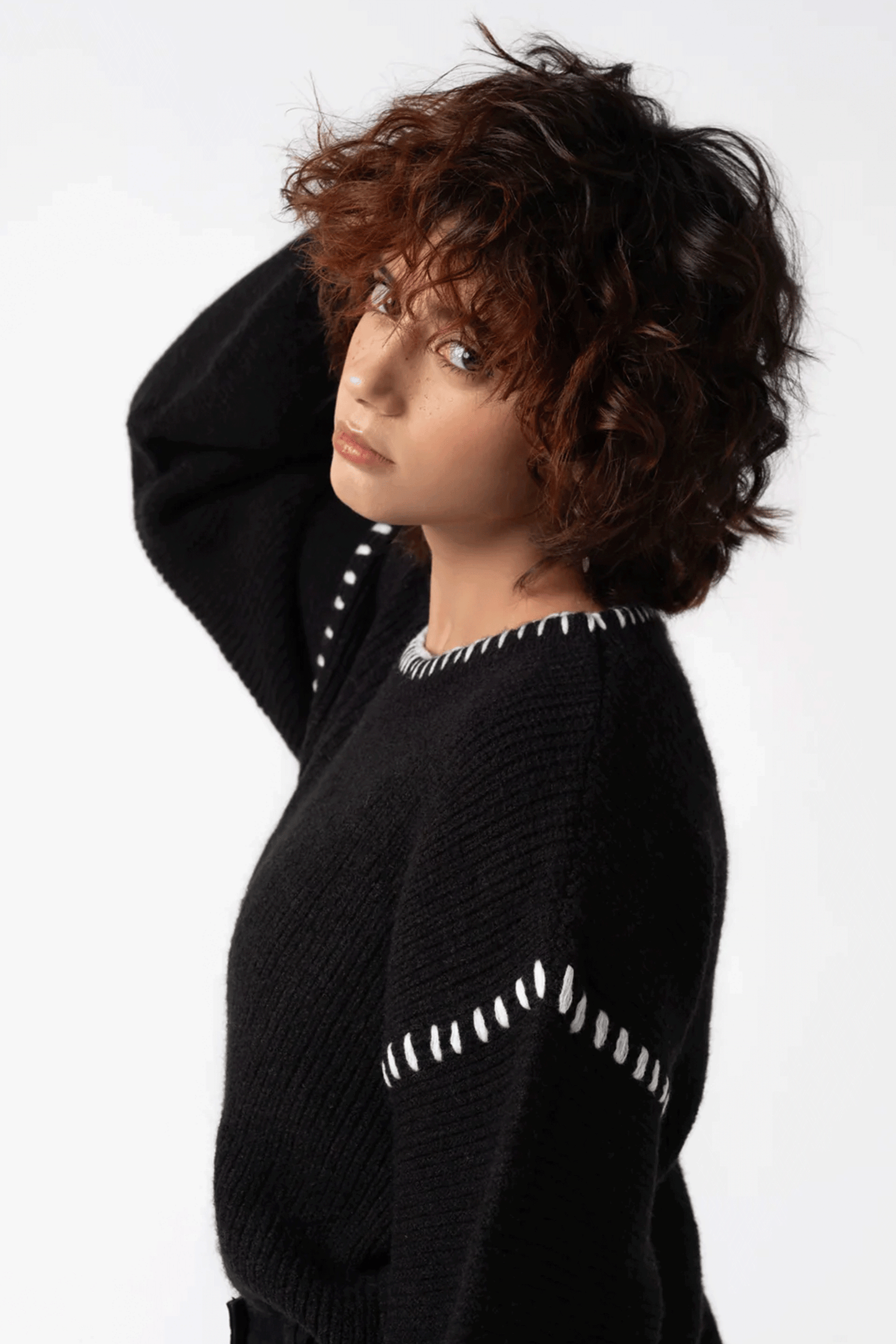 Women’s Free Size Cardigan - Black