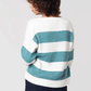 Women’s Razz Cardigan - White & Blue