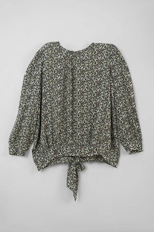 Women’s Dark Green Cropped Shirt