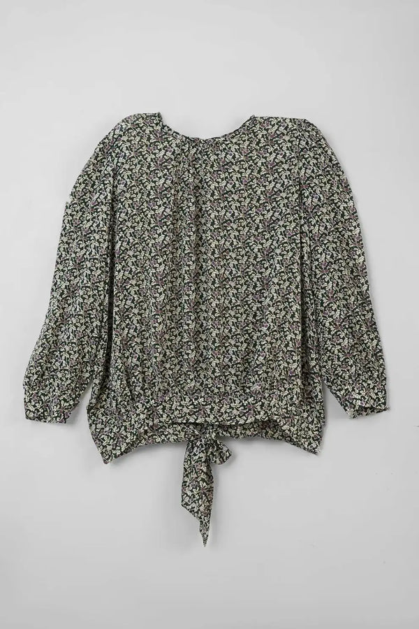 Women Cropped Shirt - Dark Green