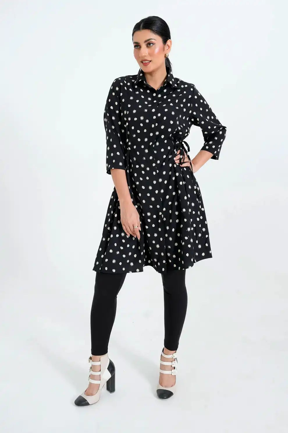 Women’s Black Dress Shirt