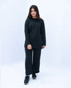 Women’s Black Plain Co-Ord Set