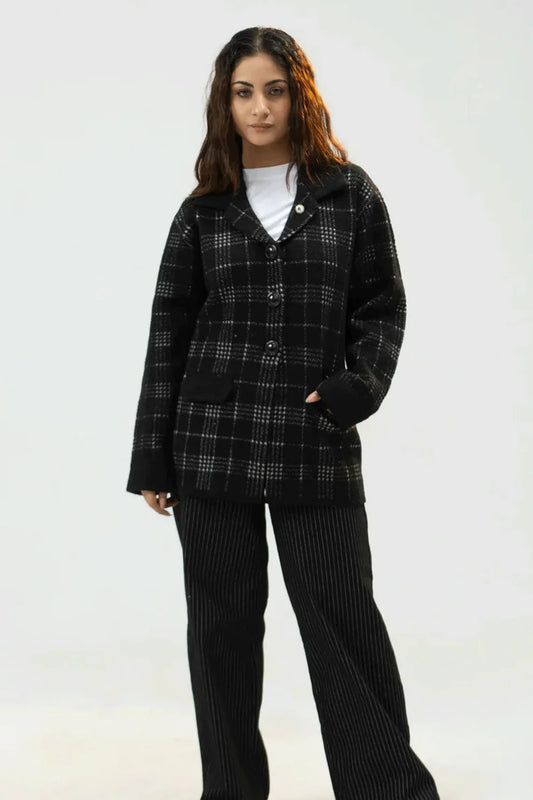 Women’s Black Regular Fit Jersey